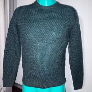 Topman Forest Green Crewneck Sweater - Size XS - Like New
